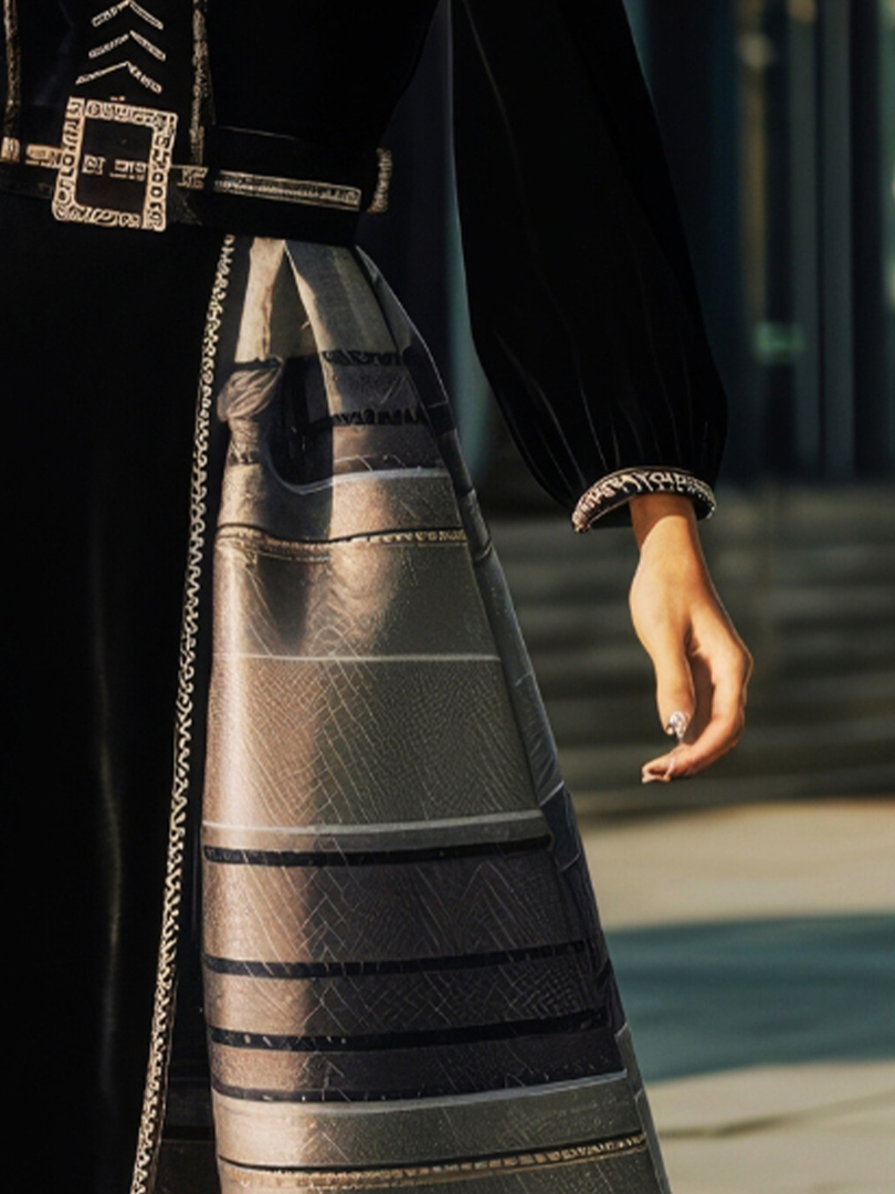 Obsidian Cipher Gown-img